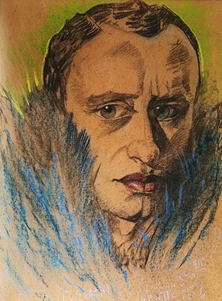 S.I. Witkiewicz, Portret Alfreda Tarskiego, 1934 r.