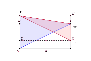 Prostopadłościan i cosinus kąta pomiędzy płaszczyznami.gif